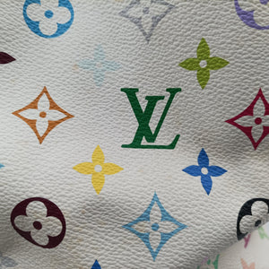 Vintage Louis Vuitton Petit NOe white Monogram Multicolor M42229 shoulderbag | stylenewstar