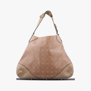 Pre-owned Gucci Horsebit Hobo Beige leather 272389 handbag | stylenewstar