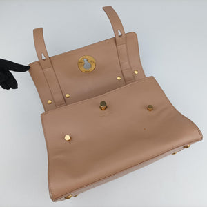 Vintage Yves Saint Laurent Muse Two Beige Leather 313499 shoulderbag | stylenewstar