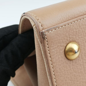 Vintage Yves Saint Laurent Muse Two Beige Leather 313499 shoulderbag | stylenewstar
