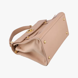 Vintage Yves Saint Laurent Muse Two Beige Leather 313499 shoulderbag | stylenewstar