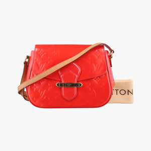 Vintage Louis Vuitton Bellflower PM Rouge Vernis M91728 shoulderbag | stylenewstar