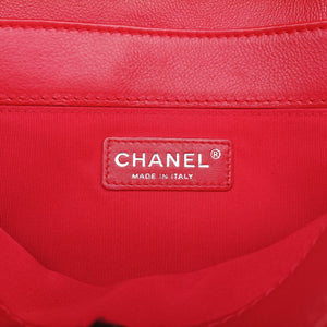 Secondhand Chanel BOY CHANEL Red Leather A67946 shoulderbag | stylenewstar