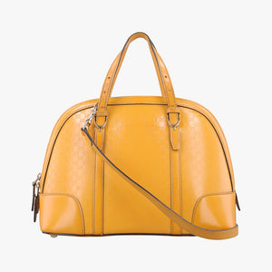 Secondhand Gucci Microguccissima Yellow Patent Leather 309617 shoulderbag | stylenewstar