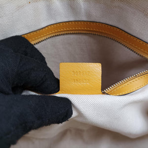 Secondhand Gucci Microguccissima Yellow Patent Leather 309617 shoulderbag | stylenewstar