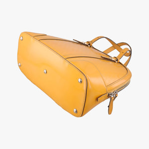 Secondhand Gucci Microguccissima Yellow Patent Leather 309617 shoulderbag | stylenewstar