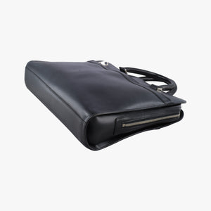 Pre-owned Louis Vuitton Bassano MM Noir Epi M54032 handbag | stylenewstar