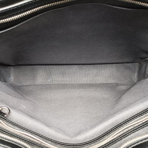 Pre-owned Louis Vuitton Bassano MM Noir Epi M54032 handbag | stylenewstar