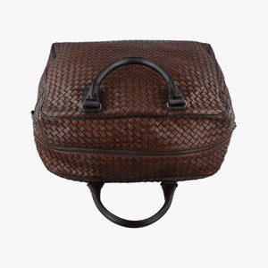 Secondhand Bottega Veneta Intrecciato Brown lambskin handbag | stylenewstar