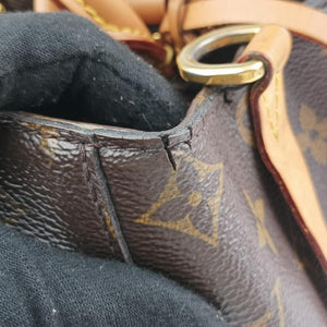 Pre-owned Louis Vuitton MONTAIGNE MM Brown Monogram Canvas M41056 shoulderbag | stylenewstar