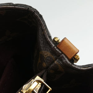 Pre-owned Louis Vuitton MONTAIGNE MM Brown Monogram Canvas M41056 shoulderbag | stylenewstar