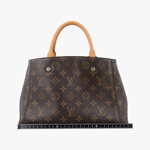 Pre-owned Louis Vuitton MONTAIGNE MM Brown Monogram Canvas M41056 shoulderbag | stylenewstar