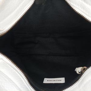 Pre-owned Balenciaga Classic Mini City Graffiti White×Multicolor Arena Lambskin 300295 shoulderbag | stylenewstar