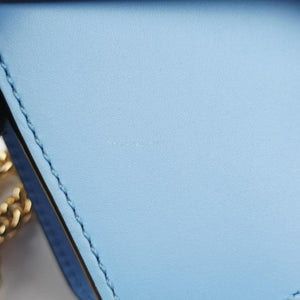 Vintage Gucci Sylvie Blue×navy×red Leather 431666 shoulderbag | stylenewstar