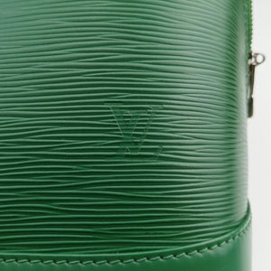 Pre-owned Louis Vuitton Alma GM green epi M40627 handbag | stylenewstar