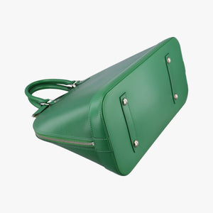 Pre-owned Louis Vuitton Alma GM green epi M40627 handbag | stylenewstar