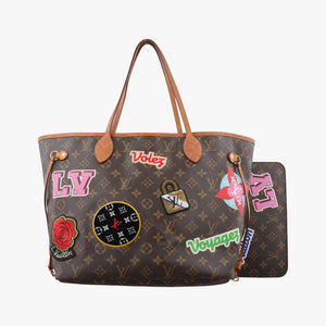 Secondhand Louis Vuitton Neverfull MM brown×multi Monogram Canvas M43988 shoulderbag | stylenewstar