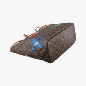 Secondhand Louis Vuitton Neverfull MM brown×multi Monogram Canvas M43988 shoulderbag | stylenewstar