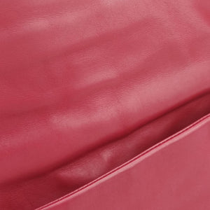 Pre-owned Christian Dior Demi Lune Burgundy Leather shoulderbag | stylenewstar