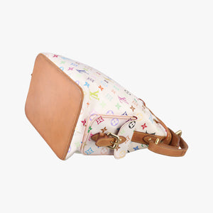 Vintage Louis Vuitton Petit NOe white Monogram Multicolor M42229 shoulderbag | stylenewstar