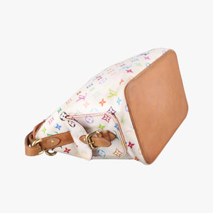 Vintage Louis Vuitton Petit NOe white Monogram Multicolor M42229 shoulderbag | stylenewstar