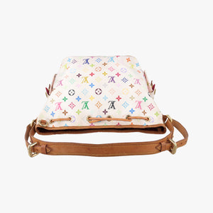 Vintage Louis Vuitton Petit NOe white Monogram Multicolor M42229 shoulderbag | stylenewstar