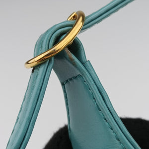Secondhand Gucci JACKIE 1961 Blue Leather 637091 shoulderbag | stylenewstar