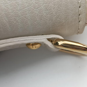 Pre-owned Louis Vuitton Marina GM Blanc Monogram Mini Lin Croisette M95492 shoulderbag | stylenewstar