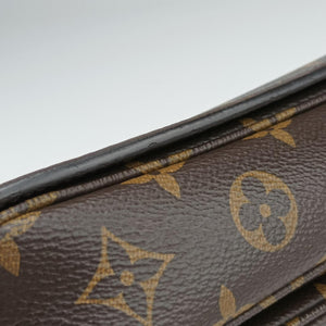 Pre-owned Louis Vuitton Pochette Metis MM Brown Monogram Canvas M44875 shoulderbag | stylenewstar