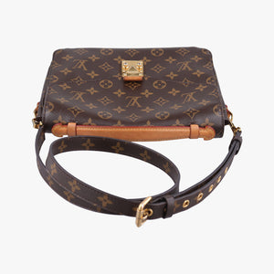 Pre-owned Louis Vuitton Pochette Metis MM Brown Monogram Canvas M44875 shoulderbag | stylenewstar