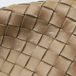 Pre-owned Bottega Veneta CABATMM Brown Leather handbag | stylenewstar