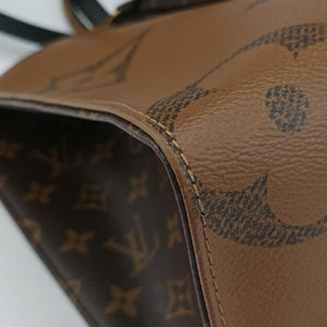 Pre-owned Louis Vuitton On the Go MM Monogram/Brown Monogram Canvas M45321 shoulderbag | stylenewstar