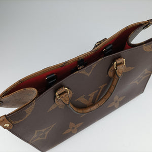 Pre-owned Louis Vuitton On the Go MM Monogram/Brown Monogram Canvas M45321 shoulderbag | stylenewstar