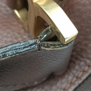 Pre-owned Chloe Mercy Brown Leather shoulderbag | stylenewstar