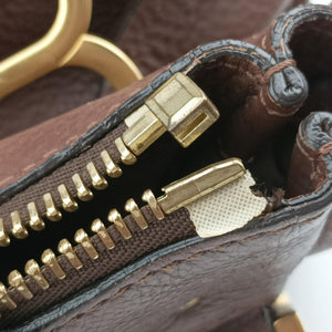 Pre-owned Chloe Mercy Brown Leather shoulderbag | stylenewstar