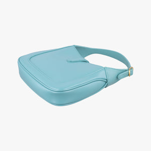 Secondhand Gucci JACKIE 1961 Blue Leather 637091 shoulderbag | stylenewstar