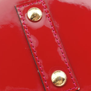 Pre-owned Louis Vuitton Alma BB pomme d'amour Monogram Vernis M91606 shoulderbag | stylenewstar