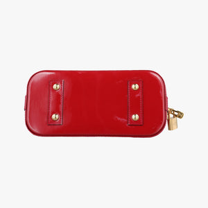 Pre-owned Louis Vuitton Alma BB pomme d'amour Monogram Vernis M91606 shoulderbag | stylenewstar