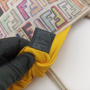 Secondhand Fendi Zucca Roll Tote Multicolour PVC coated canvas 8BH185 shoulderbag | stylenewstar