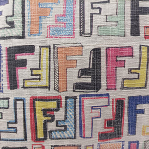 Secondhand Fendi Zucca Roll Tote Multicolour PVC coated canvas 8BH185 shoulderbag | stylenewstar