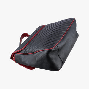Secondhand Gucci GG Marmont Black×red Leather 498109 shoulderbag | stylenewstar