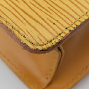 Pre-owned Louis Vuitton MONCEAU 28 Tassil Yellow Epi M52129 handbag | stylenewstar