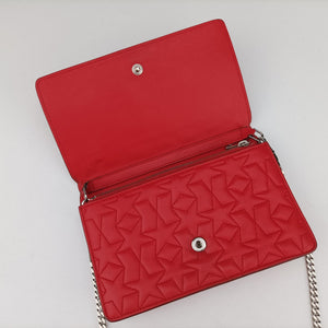Vintage Givenchy Star Animation Red Leather shoulderbag | stylenewstar
