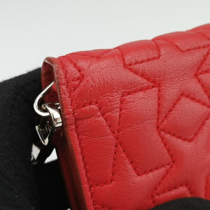 Vintage Givenchy Star Animation Red Leather shoulderbag | stylenewstar