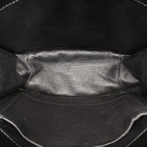 Pre-owned Prada Pionniere Black Leather 1BD074 shoulderbag | stylenewstar