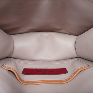 Pre-owned Valentino Glam Lock Multicolor Leather ×Crystal Embellishments shoulderbag | stylenewstar
