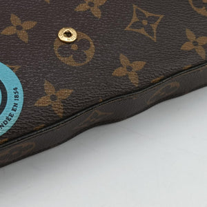 Vintage Louis Vuitton Felicie Pochette Brown×Multicolor Monogram Canvas M62145 shoulderbag | stylenewstar