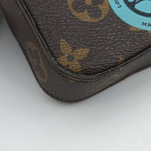 Vintage Louis Vuitton Felicie Pochette Brown×Multicolor Monogram Canvas M62145 shoulderbag | stylenewstar