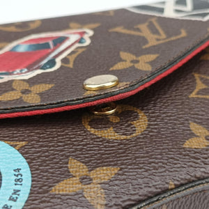 Vintage Louis Vuitton Felicie Pochette Brown×Multicolor Monogram Canvas M62145 shoulderbag | stylenewstar