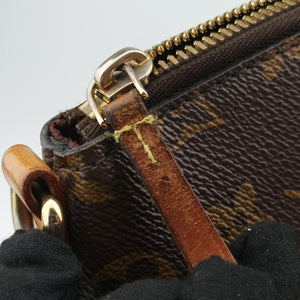 Pre-owned Louis Vuitton TURENNE MM Brown Monogram Canvas M48814 shoulderbag | stylenewstar